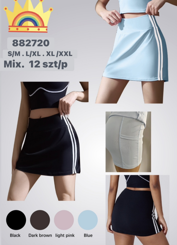 Legginsy damskie Roz S-2XL , 1 Kolor Paczka 12 szt